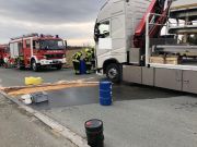 auslaufender Dieseltank